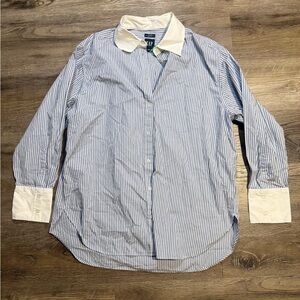 Gap Button Up “The Big Shirt” NWT